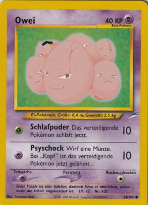 Owei_64-105_Neo-Destiny_Pokémon-Karte_Deutsch