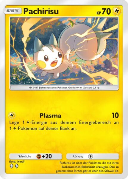 Pachirisu-025-072-A2b-Glänzendes-Festival-Pokémon-TCG-Sammelkartenspiel-Pocket-Karte-Deutsch