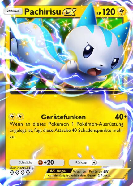 Pachirisu-061-207-Kollision-von-Raum-und-Zeit-Pokémon-TCG-Sammelkartenspiel-Pocket-Karte