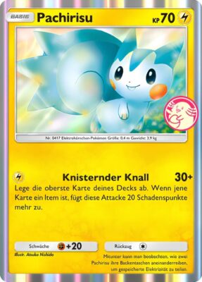 Pachirisu-085-P-B-Promo-Karte-Pokémon-TCG-Sammelkartenspiel-Pocket-Deutsch