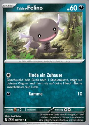 Paldea-Felino_058-091_PAF-DE_Paldeas-Schicksale_Paldean-Fates_Pokémon-Karte_Deutsch