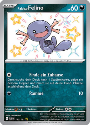 Paldea-Felino_180-091_PAF-DE_Shiny_Schillernd_Paldeas-Schicksale_Pokémon-Karte_Deutsch