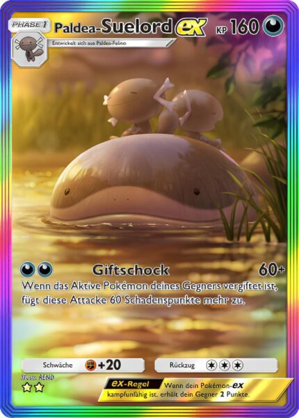 Paldea-Suelord-ex-093-072-A2b-Glänzendes-Festival-Pokémon-TCG-Sammelkartenspiel-Pocket-Full-Special-Illustration-Karte-Deutsch