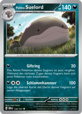 Paldea-Suelord_128-197_OBF_Obsidianflammen_Obsidian-Flames_Pokémon-Karte_Deutsch