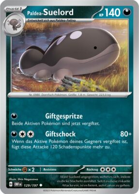 Paldea-Suelord_129-197_OBF_Obsidianflammen_Obsidian-Flames_Pokémon-Karte_Deutsch