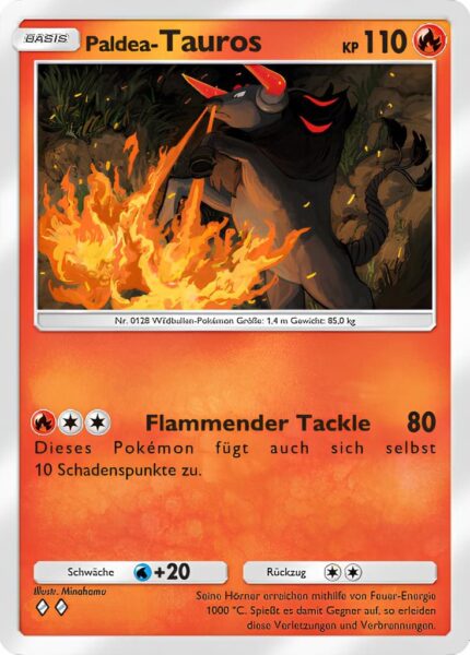 Paldea-Tauros-012-072-A2b-Glänzendes-Festival-Pokémon-TCG-Sammelkartenspiel-Pocket-Karte-Deutsch