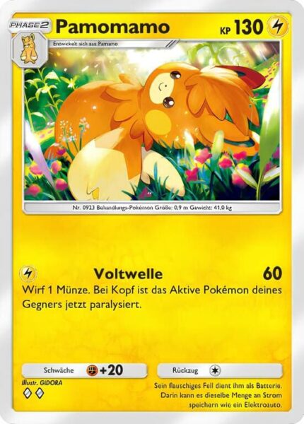 Pamomamo–016-074-B3a-Paradoxansturm-Pokémon-TCG-Sammelkartenspiel-Pocket-Karte-Deutsch