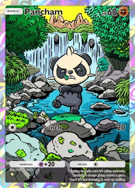 Pancham-Pam-Pam-B1-Mega-Rising-Aufstieg-Illustration-Rare-Pokémon-Karte-Englisch