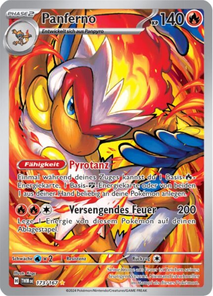 Panferno_173-167_Maskerade-im-Zwielicht_Twilight-Masquerade_Illustration-Rare_Pokémon-Karte_Deutsch