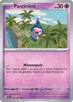 Pantimimi-031-091-Paldeas-Schicksale-Pokémon-Karte-Deutsch