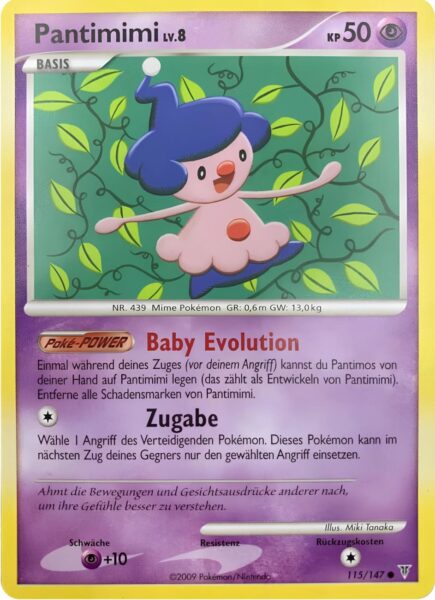 Pantimimi-113-147-Ultimative-Sieger-Baby-Pokémon-Karte-Deutsch-TCG-Sammelkartenspiel
