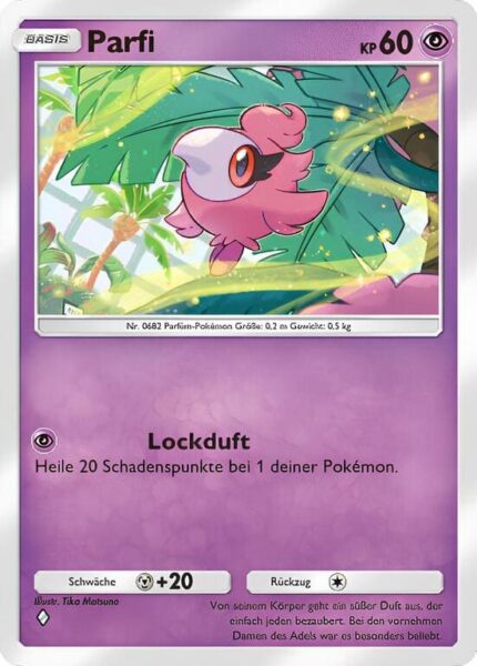 Parfi-035-069-B1a-Feuerrote-Flammen-Pokémon-Karte-Deutsch