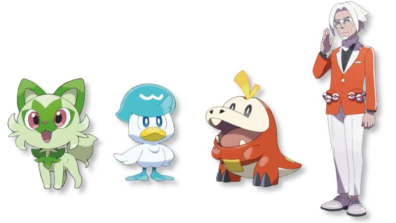 Partner-Starter-Pokémon-Paldea-Region-Karmesin-Purpur-Felori-Kwaks-Krokel