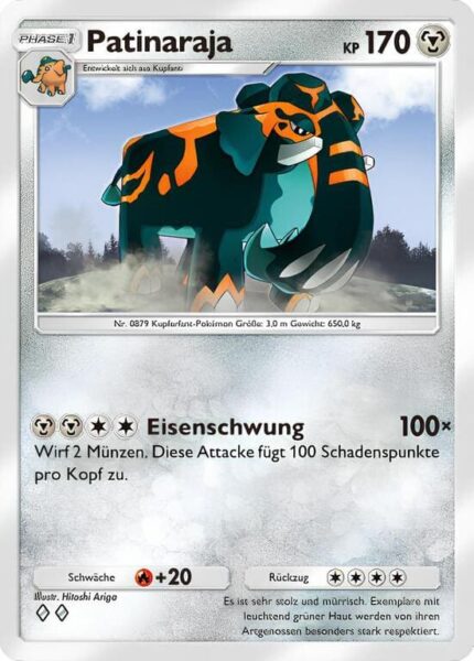 Patinaraja–050-074-B3a-Paradoxansturm-Pokémon-TCG-Sammelkartenspiel-Pocket-Karte-Deutsch