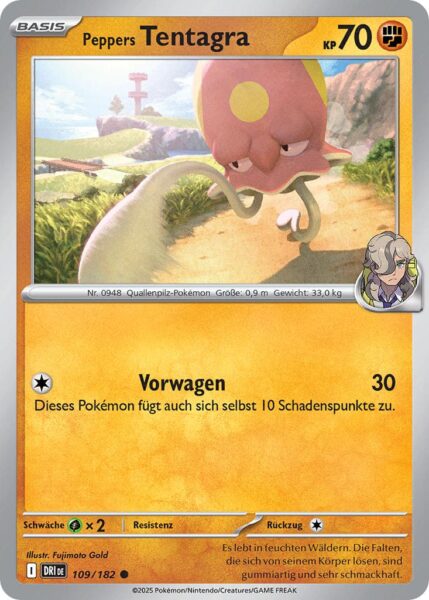 Peppers-Tentagra-109-182-Ewige-Rivalen-Pokémon-Karte-Karmesin-Purpur-Deutsch
