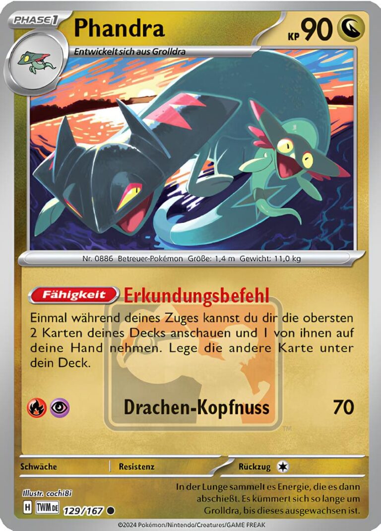 Phandra-129-167-Maskerade-im-Zwielicht-Play-Pokémon-Liga-Promo-Karte-2025