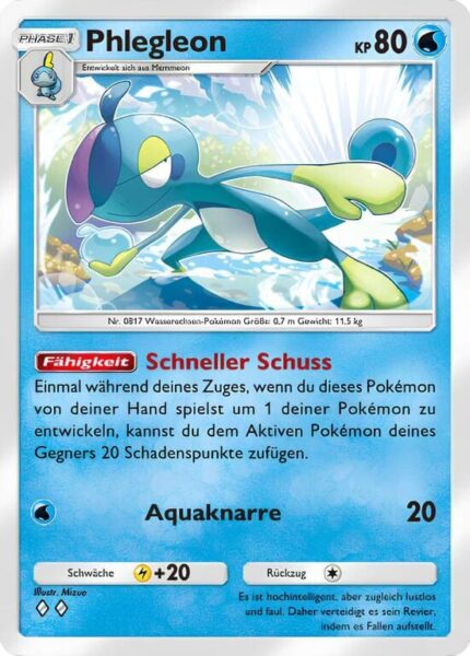Phlegleon-049-155-B3-Pulsierende-Aura-Pokémon-TCG-Sammelkartenspiel-Pocket-Karte-Deutsch