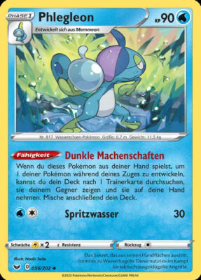 Phlegleon-056-Schwert-Schild-Pokémon-Karte