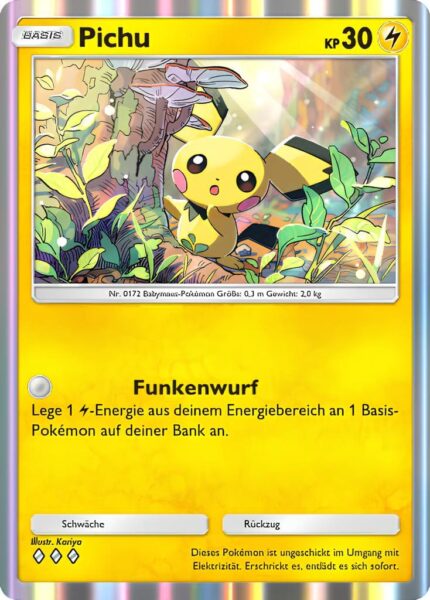 Pichu-066-161-Weisheit-von-Meer-und-Himmel-A4-Pokémon-TCG-Sammelkartenspiel-Pocket-Karte