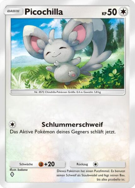 Picochilla-142-155-B3-Pulsierende-Aura-Pokémon-TCG-Sammelkartenspiel-Pocket-Karte-Deutsch