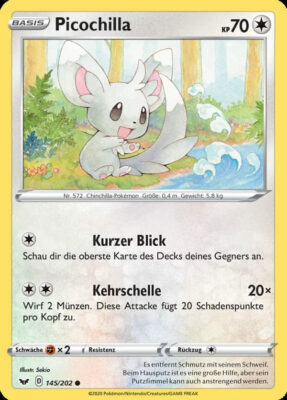 Picochilla-145-Schwert-Schild-Pokémon-Karte