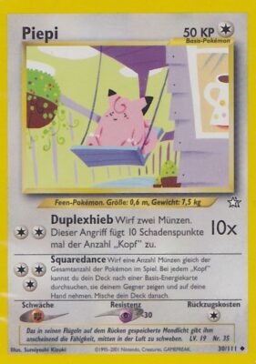 Piepi_30-111_Neo-Genesis_Pokémon-Karte_Deutsch