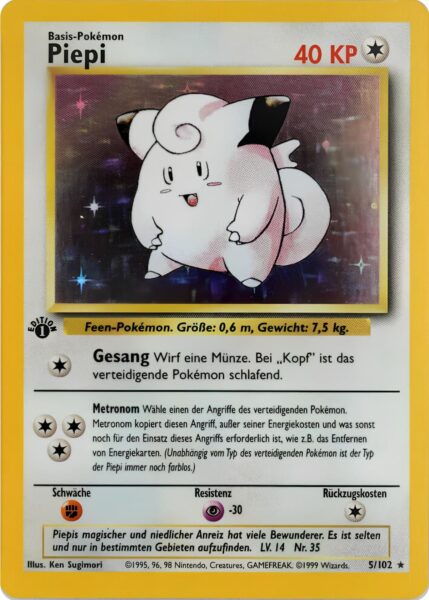 Piepi_Base-Basis-Set_1st-Edition_5-102_Pokémon-Karte_TCG
