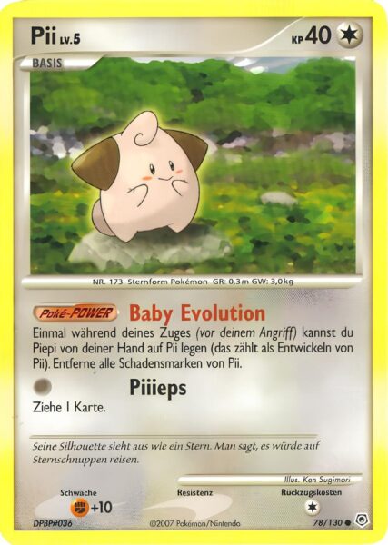 Pii-78-130-Diamant-Perl-Pokémon-Karte-Deutsch-TCG-Sammelkartenspiel