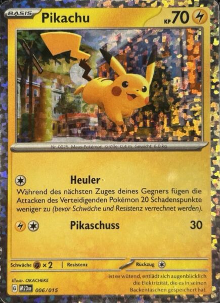 Pikachu-006-015-McDonalds-Match-Battle-2023-Pokémon-Karte-Holo