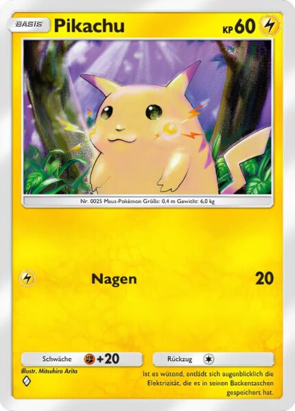 Pikachu-094-Pokémon-TCG-Sammelkartenspiel-Pocket-Unschlagbare-Gene-Digitale-Karte-2024