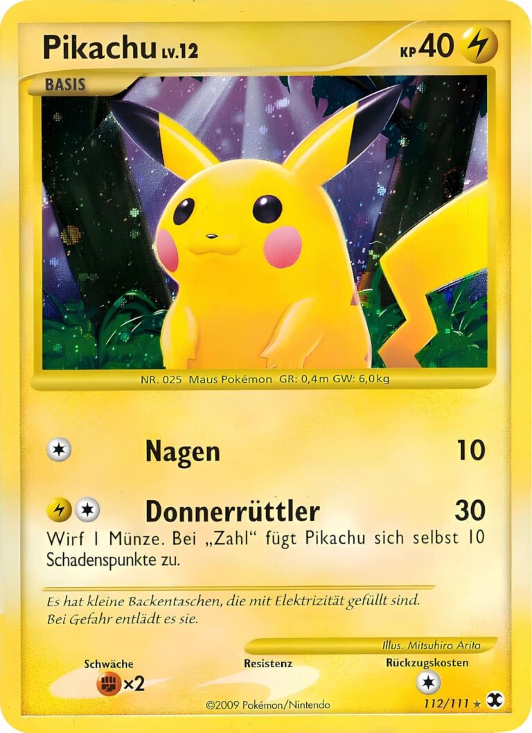 Pikachu-112-111-Aufstieg-der-Rivalen-Retro-Holo-Secret-Rare-Pokemon-Karte