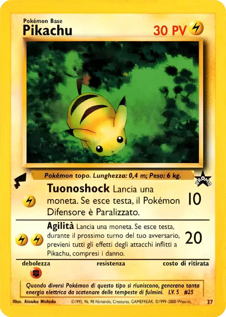 Pikachu-27-Wizards-Black-Star-Promo-World-Collection-2000-Italian-Pokémon-Karte