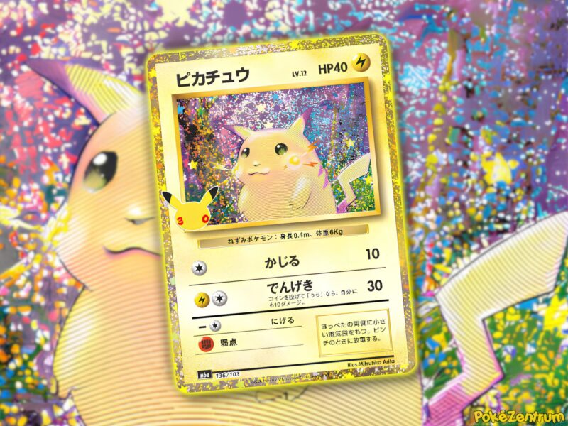 Pikachu-Base-Set-Secret-Rare-Pokémon-Karte-enthüllt-30th-Celebration-30-Jahre-Collection-Japan-TCG