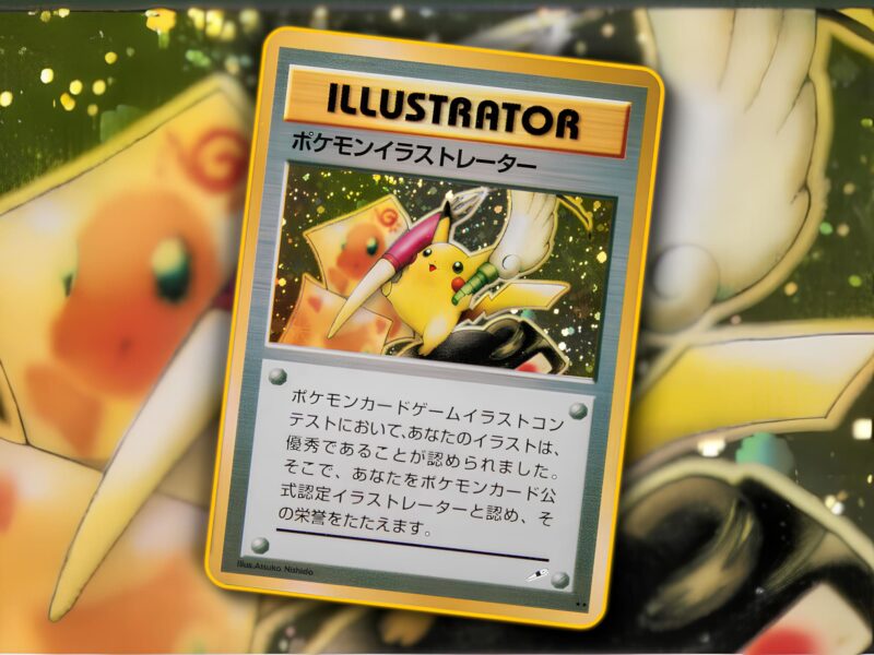 Pikachu-Illustrator-Pokémon-Karte-gefälscht-Holo-TCG-Sammelkartenspiel