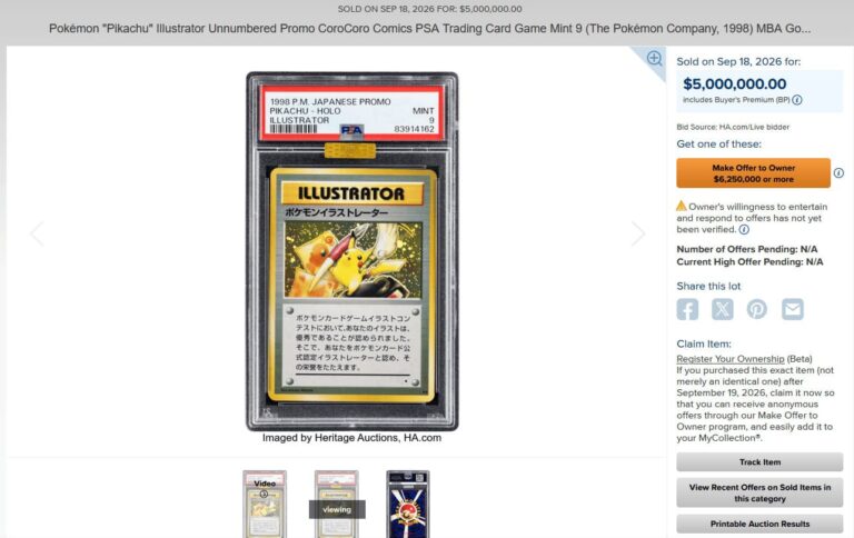 Pikachu-Illustrator-Promo-Pokemon-Karte-PSA-9-Japan-1998-Preis-Wert-September-2026