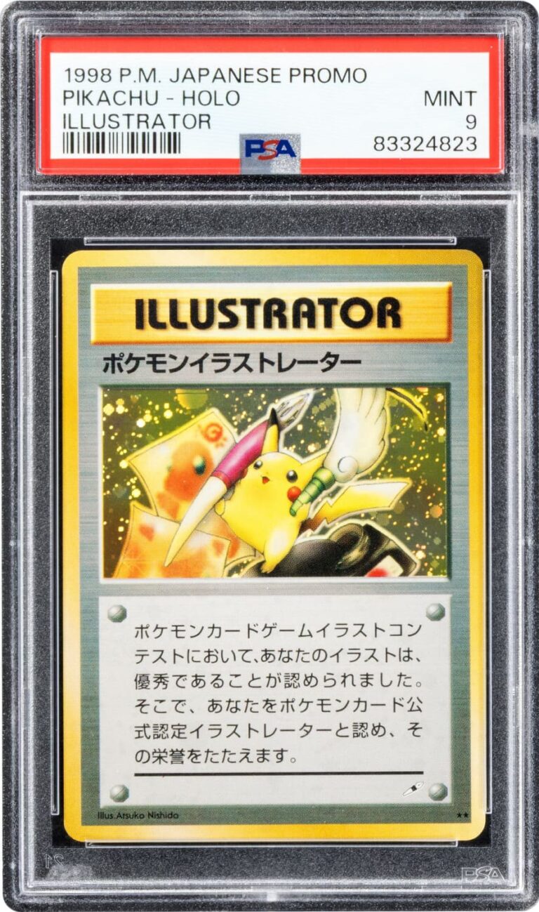 Pikachu-Illustrator-Promo-Pokémon-Karte-PSA-9-Japan-neu-1