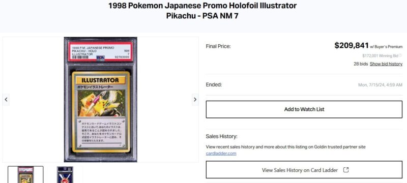 Pikachu-Illustrator-Top-Verkäufe-die-wertvollsten-Pokémon-Karten-des-Monats-Juni-2024