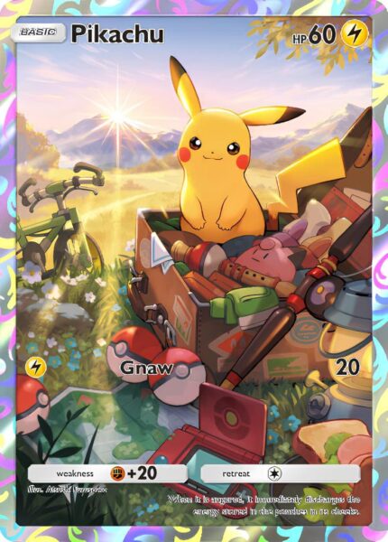 Pikachu-Pokémon-TCG-Sammelkartenspiel-Pocket-Genetic-Apex-Unschlagbare-Gene-Digitale-Promo-Karte-Englisch