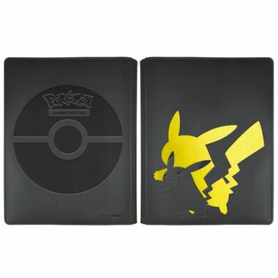 Pikachu-Ultra-Pro-Elite-Series-Sammelalbum-Binder-Pocket-Zippered-Pokémon-Karten