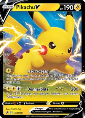 Pikachu-V-SWSH061-Große-XXL-Jumbo-Pokémon-Karte