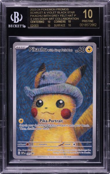 Pikachu-With-Grey-Felt-Hat-SVP-085-Promo-Pokémon-Karte-BGS-10-Black-Label