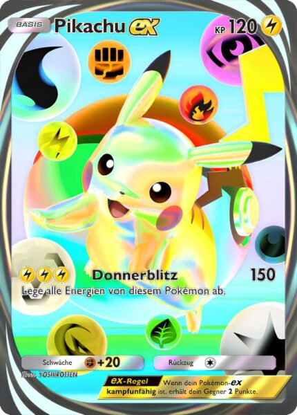 Pikachu-ex-103-P-B-Promo-Karte-Pokémon-TCG-Sammelkartenspiel-Pocket-Deutsch