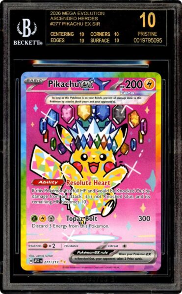 Pikachu-ex-277-217-Ascended-Heroes-Erhabene-Helden-Pokémon-Karte-BGS-10-Black-Label