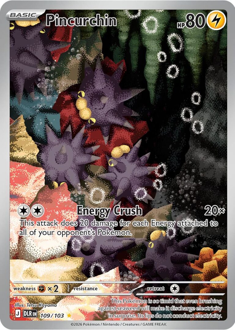 Pincurchin-Britzigel-109-103-DLR-Delta-Reign-Herrschaft-Illustration-Rare-Pokémon-Karte-Englisch-2026