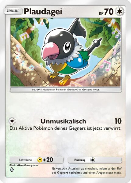 Plaudagei-060-069-A3b-Evoli-Hain-Pokémon-TCG-Sammelkartenspiel-Pocket-Karte-Deutsch