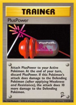 PlusPower_113-130_Base-Set-2_Pokémon-Karte_Englisch