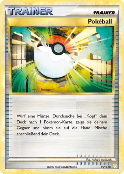 Pokéball-95-123-Heartgold-Soulsilver-Pokémon-Karte-Deutsch