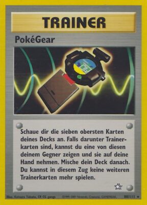 Pokégear_88-111_Neo-Genesis_Pokémon-Karte_Deutsch