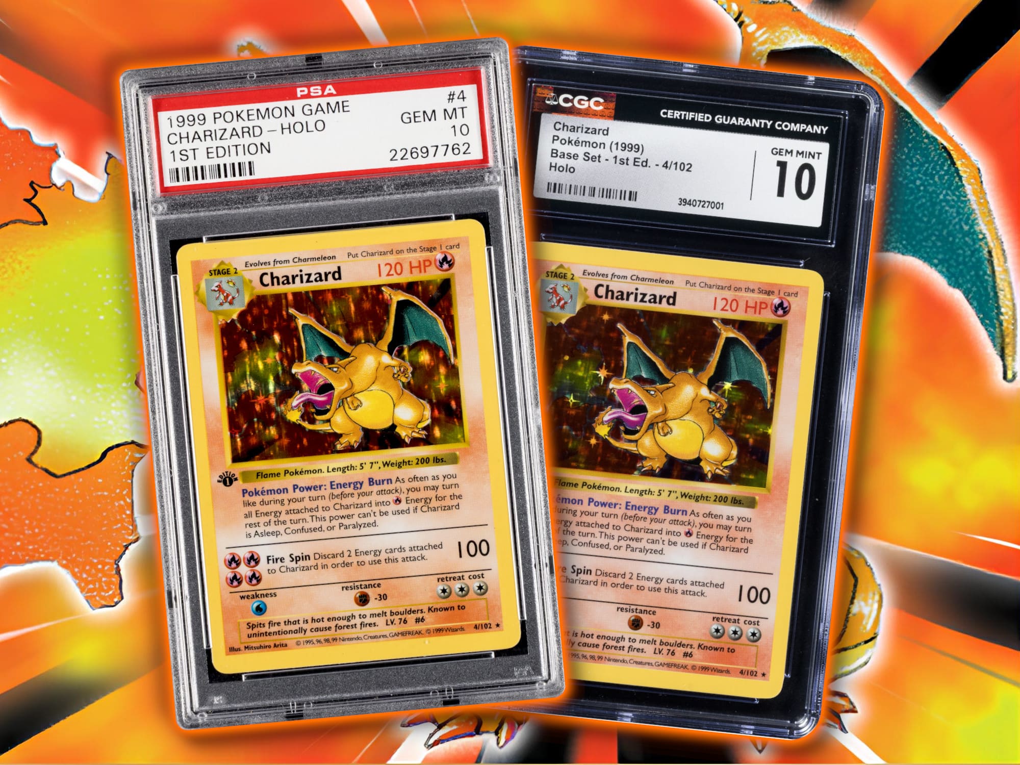 Pokémon-1st-Edition-Charizard-Glurak-Karte-Base-Set-PSA-10-Rekordpreis-Wert-2025