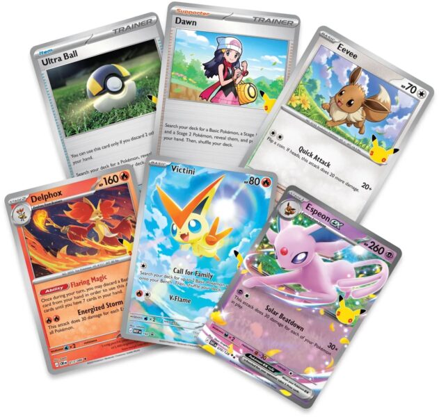 Pokémon-30-Jahre-30th-Celebration-Battle-Deck-Kampfdeck-Psiana-ex-Karten-TCG-Jubiläum